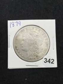 1879 Morgan Silver Dollar Coin