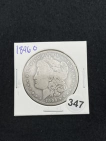 1896 O Morgan Silver Dollar Coin