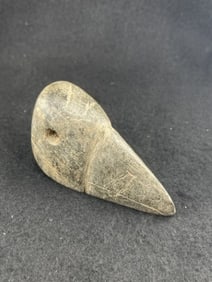 Bird Effigy Stone Pipe Indian Artifact Arrowhead
