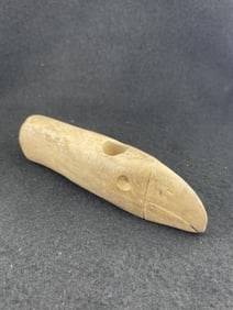 Bird Effigy Stone Pipe Indian Artifact Arrowhead