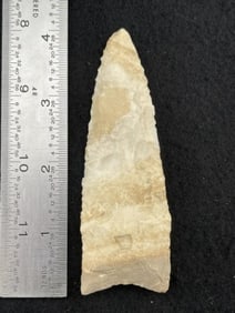 Dalton Indian Artifact Arrowhead