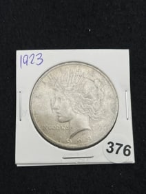 1923 Peace Silver Dollar Coin
