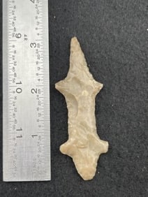 Lizard Effigy Indian Artifact Arrowhead