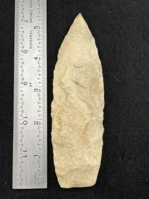 Agate Basin Indian Artifact Arrowhead