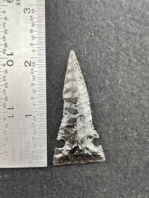 Obsidian Arrow Point Indian Artifact Arrowhead