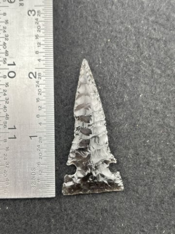 Obsidian Arrow Point Indian Artifact Arrowhead (1 of 4)