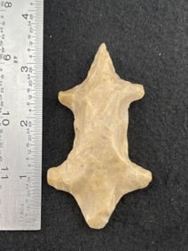 Lizard Effigy Indian Artifact Arrowhead