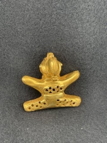 Tumbaga Tairona Gold Figurine UNKNOWN MATERIAL: KEY WORDS: INDIAN ARTIFACT ARTIFACTS ARROWHEAD ARROWHEADS NATIVE AMERICAN MISSISSIPPIAN QUAPAW CADDO POTTERY COINS MORGAN DOLLAR PEACE DOLLAR SILVER COINS. All coins have been Sigma tested for authent