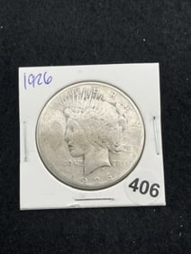 1926 Peace Silver Dollar Coin