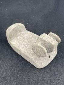 Unusual Popeyed Birdstone Indian Artifact Arrowhead