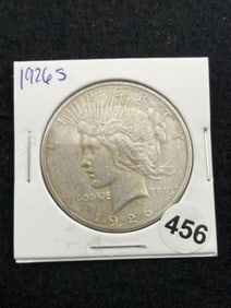 1926 S Peace Silver Dollar Coin