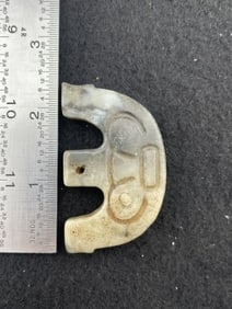 Chinese Jade Hongshan Figurine