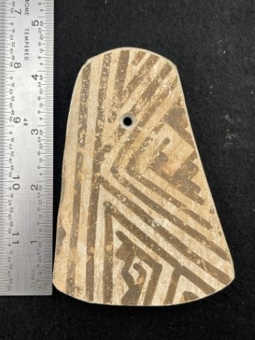Pottery Pendant Indian Artifact Arrowhead: KEY WORDS: INDIAN ARTIFACT ARTIFACTS ARROWHEAD ARROWHEADS NATIVE AMERICAN MISSISSIPPIAN QUAPAW CADDO POTTERY COINS MORGAN DOLLAR PEACE DOLLAR SILVER COINS. All coins have been Sigma tested for authent