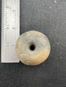 Pottery Bead Indian Artifact Arrowhead