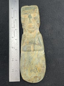 Tumi Human Effigy Spade Indian Artifact Arrowhead