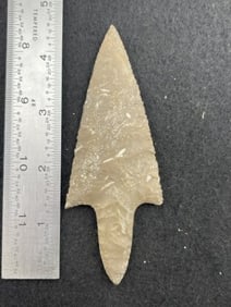 Finely Made Texas Spear Head Indian Artifact Arrowhead