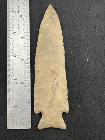 Finely Made Texas Spear Head Indian Artifact Arrowhead (1 of 3)