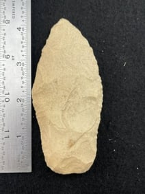 Agate Basin Indian Artifact Arrowhead