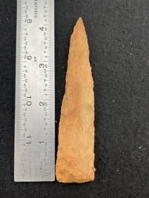 Agate Basin Indian Artifact Arrowhead