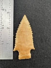 Hardin Indian Artifact Arrowhead