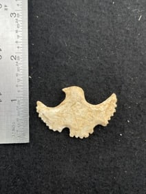 Bird Effigy Indian Artifact Arrowhead