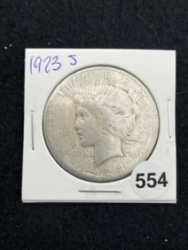 1923 S Peace Silver Dollar Coin