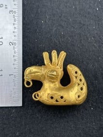 Tumbaga Tairona Gold Figurine UNKNOWN MATERIAL