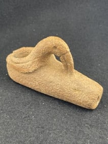 Bird Effigy Pipe Indian Artifact Arrowhead