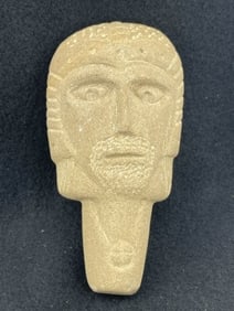 Stone Human Effigy Indian Artifact Arrowhead