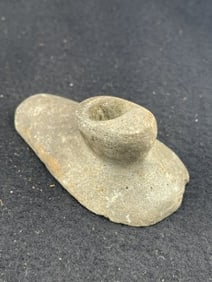 Stone Pipe Indian Artifact Arrowhead