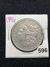 1896 Morgan Silver Dollar Coin