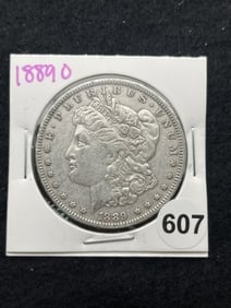 1889 O Morgan Silver Dollar Coin