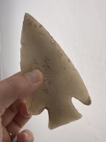 Novaculite Calf Creek Indian Artifact Arrowhead