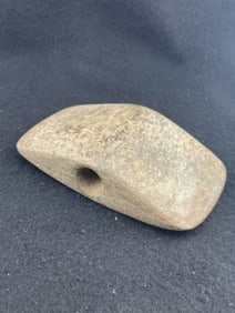 Bannerstone from Pike County, Illinois Indian Artifact Arrowhead