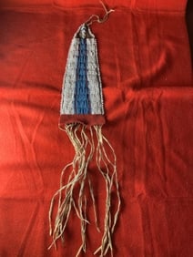 Western Plains Beaded Drop Indian Artifact Arrowhead