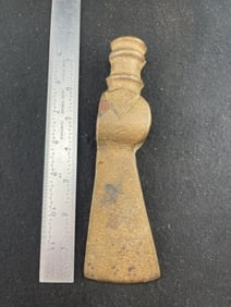 Metal Trade Axe Indian Artifact Arrowhead