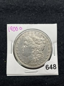 1900 O Morgan Silver Dollar Coin