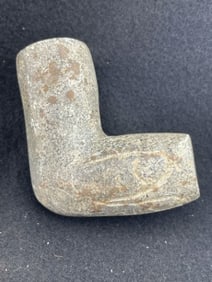 Hand Effigy Stone Pipe Indian Artifact Arrowhead