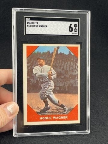 1960 Fleer Honus Wagner Baseball Card (1 of 2)