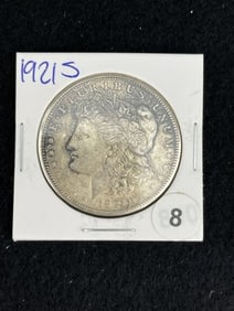 1921 S Morgan Silver Dollar Coin
