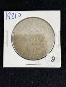 1921 S Morgan Silver Dollar Coin
