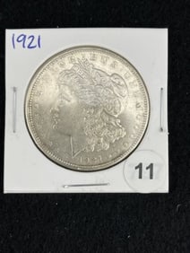 1921 Morgan Silver Dollar Coin