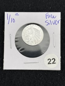 1/10th Fine Silver Coin