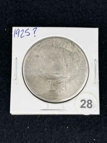 1925? Peace Silver Dollar Coin (1 of 2)