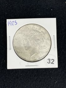 1923 Peace Silver Dollar Coin