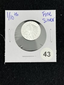 1/10th Fine Silver Coin