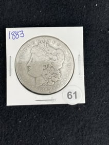 1883 Morgan Silver Dollar Coin