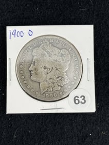 1900 O Morgan Silver Dollar Coin