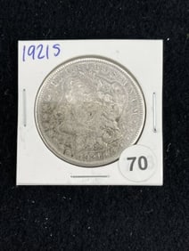 1921 S Morgan Silver Dollar Coin