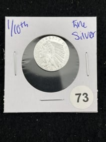 1/10th Fine Silver Coin